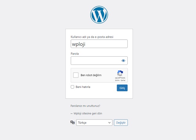 wploji-wordpress-admin-yolu-degistirme-admin-yolu-nedir